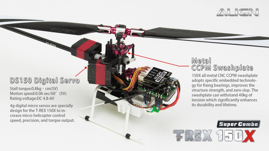 Align 150x supercombo elicottero rc 3d 07