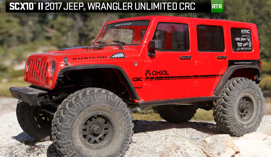 Axial SCX10 II Jeep Wrangler Rubicon with Led Lights 1