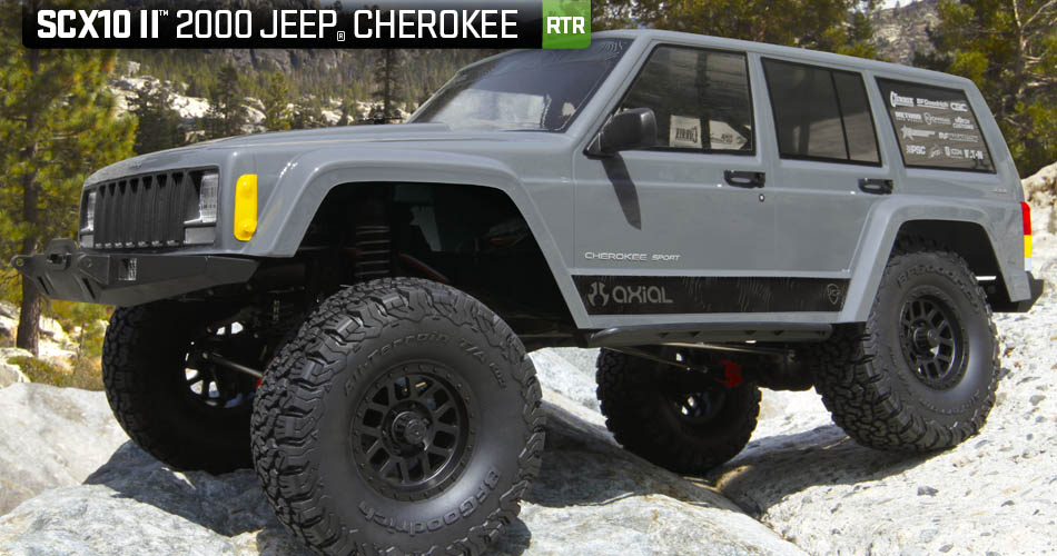 Axial Scx 10 II rtr Jeep Cherokee 4wd 01
