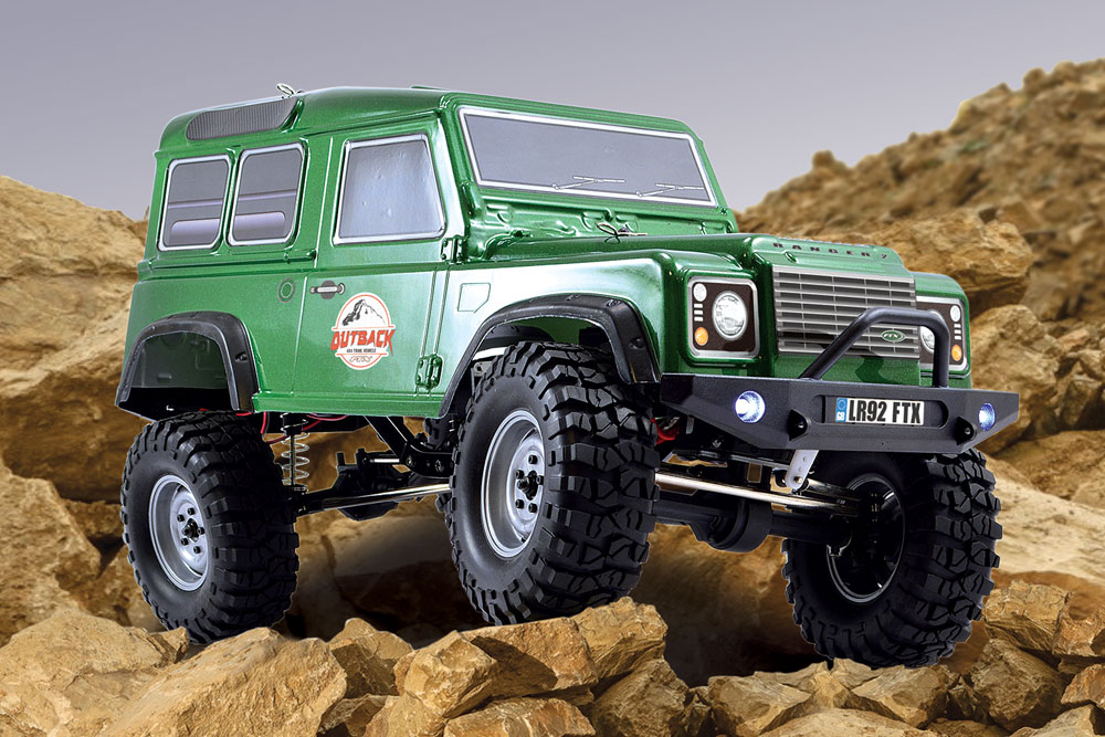 FTX Outback Ranger 2 Land Rover 4x4 rtr luci led 01