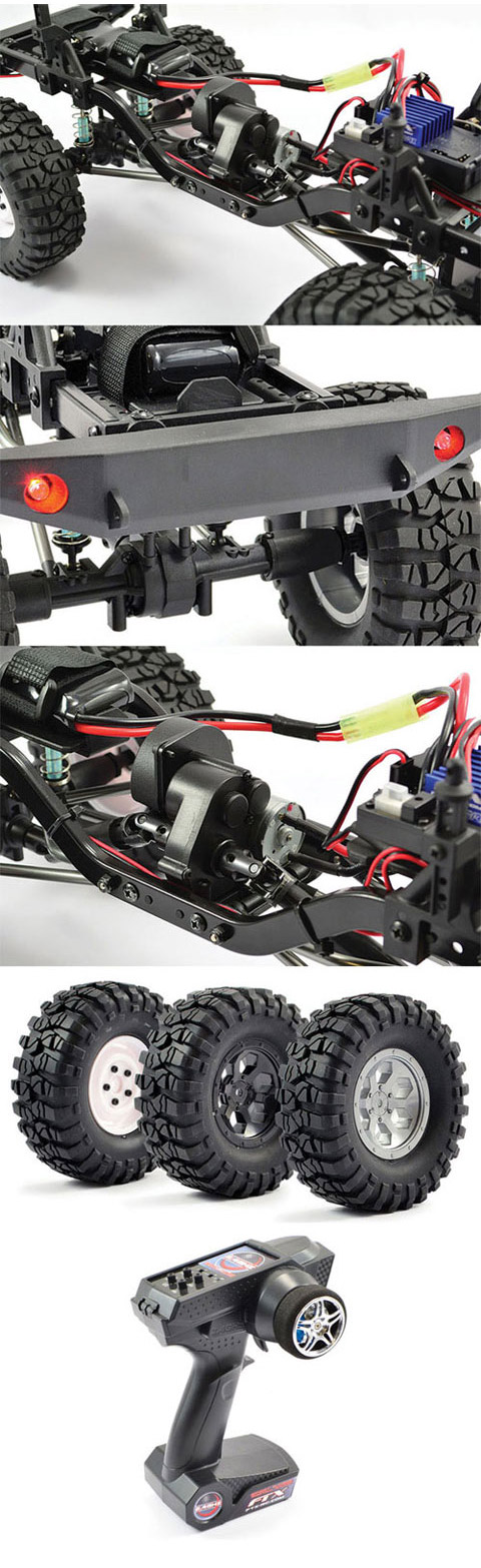 FTX Outback Tundra scaler 4x4 rtr luci led 04