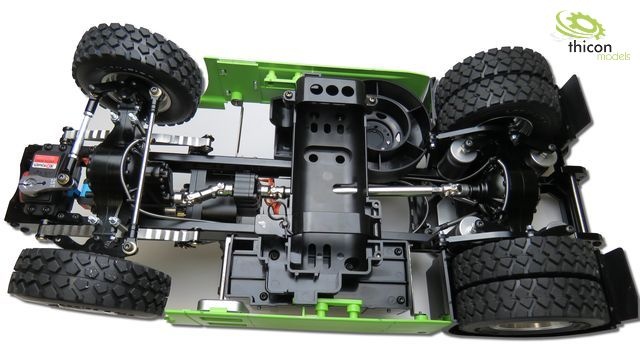 camion 4x4 1 /14 motrice no cab V2 5
