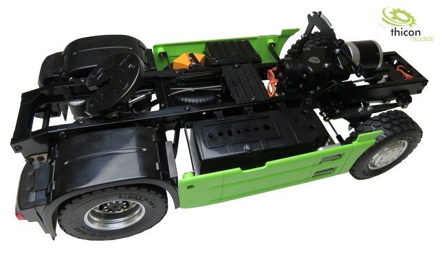 camion 4x4 1 /14 motrice no cab V2 6