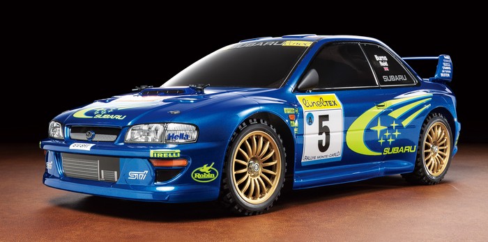 Tamiya TT-02 Subaru Impreza Kit 01
