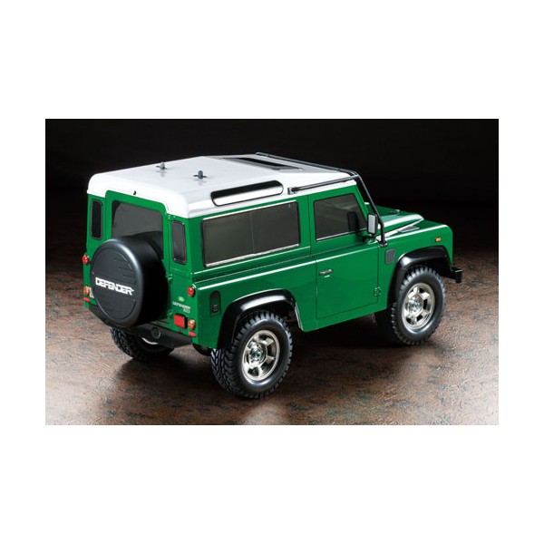 Tamiya Land Rover Defender 90 4WD CC 01 1 10 Kit No Radio Trasmitter Negozio di modellismo vendita online Radiomodelli