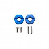 X-Rider 12MM Hex Hub Set Metal Blue 2