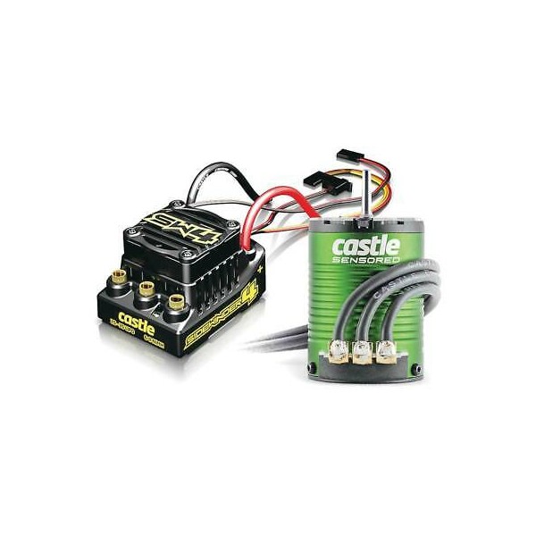 Castle Sidewinder 4 Waterproof ESC Motor 1406 7700kv Combo - Negozio di  modellismo - vendita online - Radiomodelli