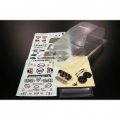 The Rally Legends Clear Body Kit 1/10 Lancia Delta Evo Decals ESSO