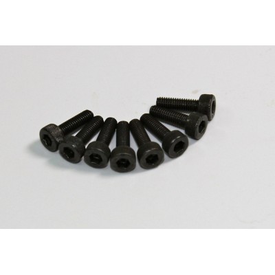 TeamCracing Screws Head Cap 3x12mm 8