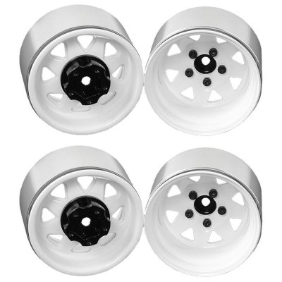 RC4WD Deep Dish Wagon 1 .9 Steel Beadlock Wheels White