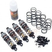 Yeah Racing Shock Absorber Set 60mm 1 /10 Off Road 4 Gray