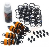 Yeah Racing Shock Absorber Set 55mm 1 /10 Touring 4 Orange