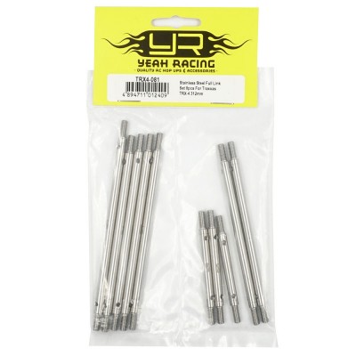 Yeah Racing Set Completo Link Acciaio Inossidabile TRX4