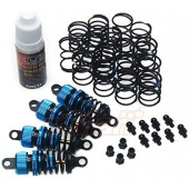 Yeah Racing Set Ammortizzatori 55mm 1 /10 Touring Blu 4 