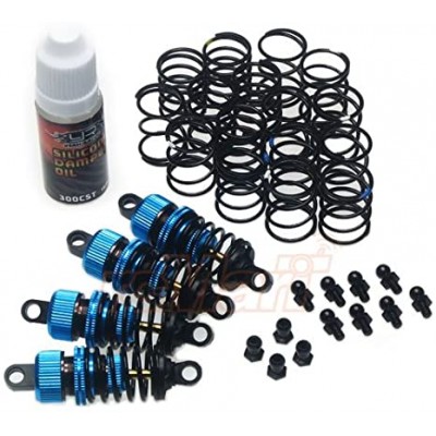 Yeah Racing Set Ammortizzatori 55mm 1 /10 Touring Blu 4 