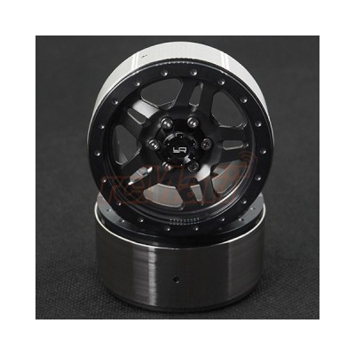 Yeah Racing Wheels 1.9 Aluminium CNC 5 Spokes Beadlock 2 Scaler