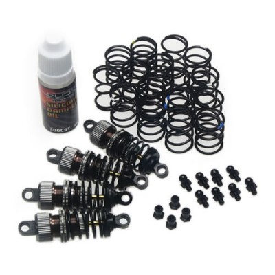 Yeah Racing Set Ammortizzatori 55mm 1 /10 Touring Nero 4