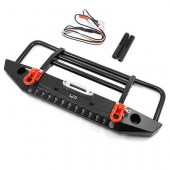 Yeah RYeah Racing Front Bumper Aluminium Led Lights TRAXXAS TRX-4 Black