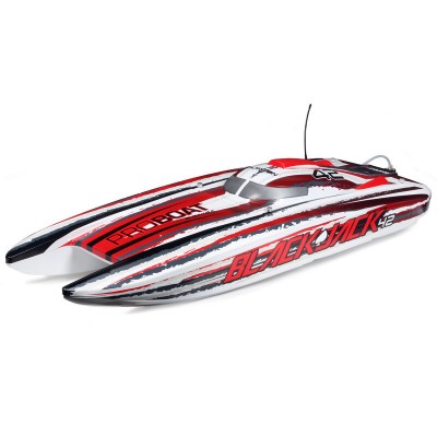 Proboat Blackjack 42 8S Brushless Catamarano RTR Bianco Rosso