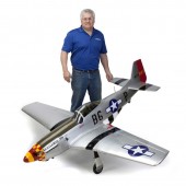 Hangar 9 Mustang P-51D 60cc ARF 2 ,3m EP /GP