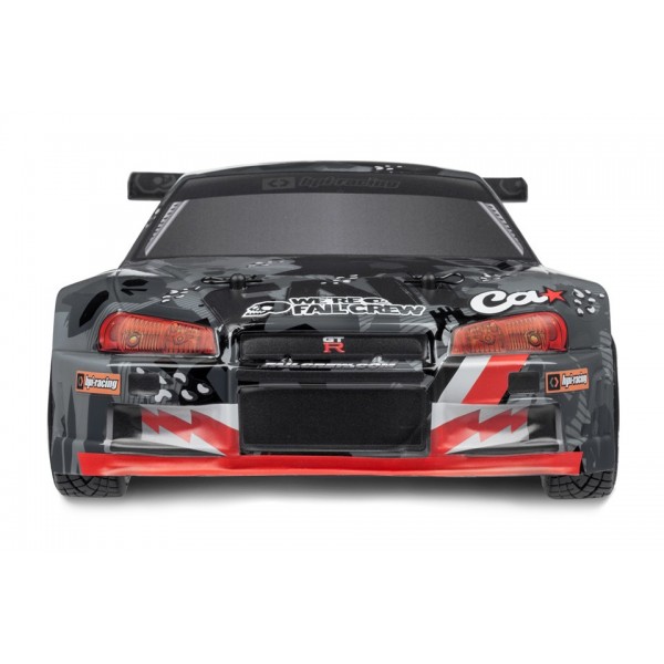 Micro RS4 Drift Fail Crew Nissan Skyline R34 GT-R RTR 1/18 Scale Drift Car  - HPI Racing 