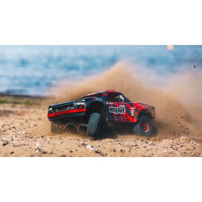 Arrma Mojave 6S 4WD BLX 1 /7 Desert Truck V2 RTR Black Red