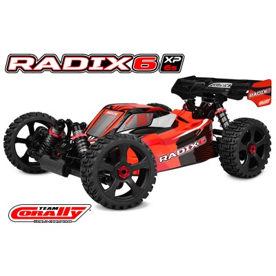 Corally Radix XP 6S Buggy 4WD Brushless 1 /8 RTR No Batt No Caric