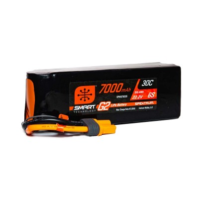 Spektrum Batteria Lipo 6S 22.2V 7000mah 30c Smart EC5