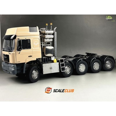 Scaleclub 1: 14 5-Axle 10x10 Completely Assembled Truck With Double Steering Axles