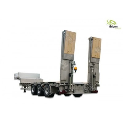 Thicon Trailer Loader 1 :14 3 Axle Metal with Hydraulic Ramps