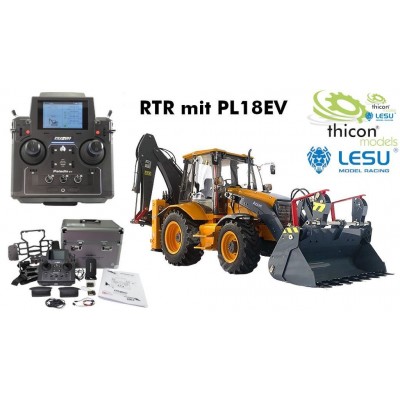 Lesu Terna BL71 RTR 1 :14 con Radiocomando Paladin PL18EV