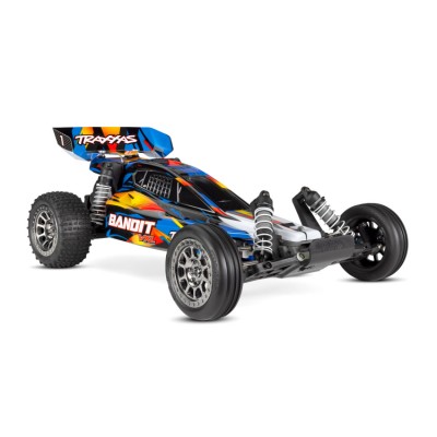 Traxxas Bandit 2022 2WD VXL Brushless TSM No Batt No Charger Blue