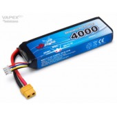 Vapex LiPo 3S 4000mah 11, 1V 25C Hardcase XT60