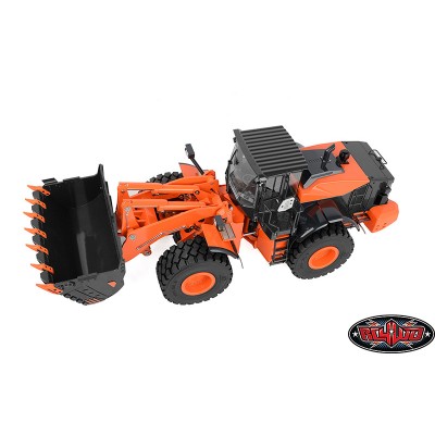 Rc4wd Pala Gommata Full Metal Idraulica ZW370 1/14 Arancione rtr