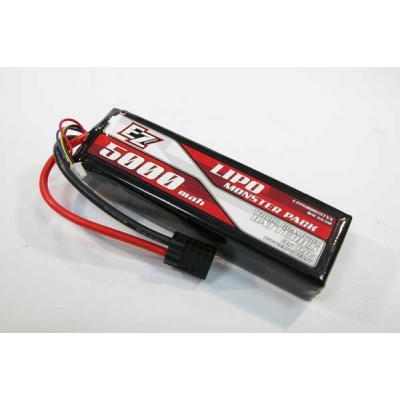 Semi-hardcase LIPO 5000 MAH 3S 11V - 40C Traxxas