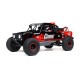 Losi Hammer Rey U4 4X4 1 /10 Rock Racer Brushless RTR with Smart and AVC Currie Red