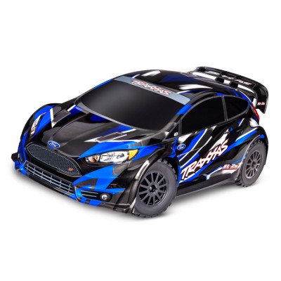 Traxxas Ford Fiesta ST Rally 1/ 10 VXL BL-2S Brushless 4WD Rally Car Blue