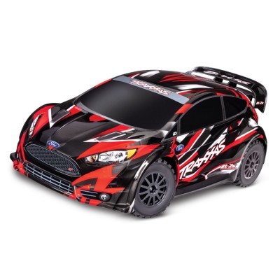 Traxxas Ford Fiesta ST Rally 1/ 10 VXL BL-2S Brushless 4WD Rally Car Red