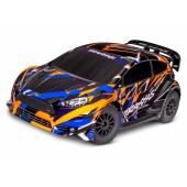 Traxxas Ford Fiesta ST Rally 1/ 10 VXL BL-2S Brushless 4WD Rally Car Orange