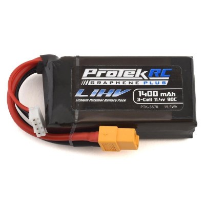 Graphene LiPo Battery 3S 90C 1400 Mah XT-60