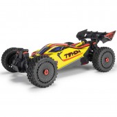 Arrma Typhoon Mega 665 Brushed 4wd 1 /10 Buggy RTR Giallo