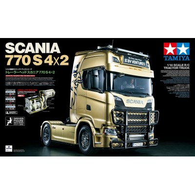 Tamiya Kit Camion Scania 770S 2 Assi 1 /14 Non Verniciato Tamiya Kit Camion Scania 770S 2 Assi 1 /14 Non Verniciato