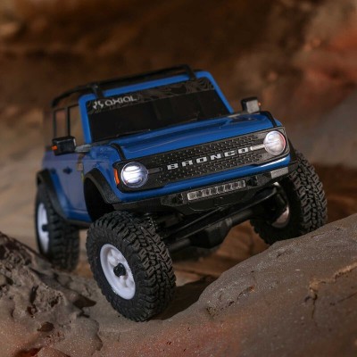 Axial Scx30 Ford Bronco Mini Scaler 4x4 1/ 30 RTR Blu