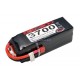 LiPo Battery 22,2V X Cell Pro 3700mAh 6S 55C