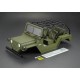 KillerBody Carrozzeria 1/10 Jeep Crawler WARRIOR, Verde Militare ALL IN