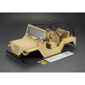 KillerBody Carrozzeria 1/10 Jeep Crawler WARRIOR, Deserto Militare ALL IN