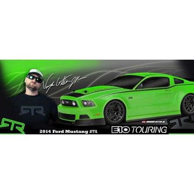 Hpi Auto Radiocomandata E10 Mustang 2014 1:10 X-Body RTR Drift Stradale