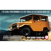 Rc4wd Gelande 2 Land Cruiser Scaler in Metallo 1/ 10 RTR