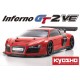 Kyosho Inferno GT2 VE Race Audi R8 LMS Red Brushless RTR 1:8