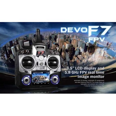 KIT - DEVO F7 - RADIO - FPV VIDEO SYSTEM